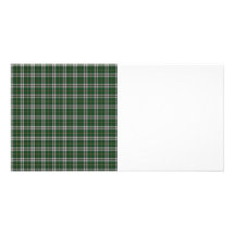 Cape Breton tartan plaid Custom Photo Card