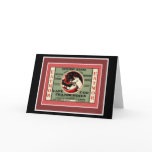 Cape Cod Santa Cranberry Card
