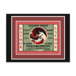 Cape Cod Santa Cranberry Postcard