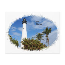 Cape Florida Lighthouse Postcard