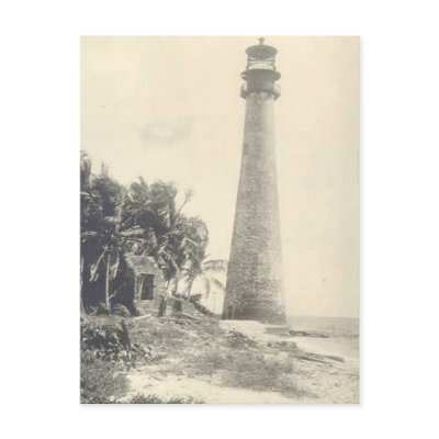 Cape Florida Lighthouse Post Cards by Alleycatshirts