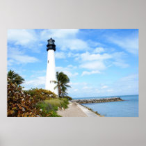 Cape Florida Lighthouse Posters