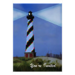 Cape Hatteras Holiday Lights Custom Announcements