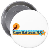 Cape Hatteras. Pinback Buttons