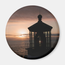 Cape Meares Lighthouse  4973 Fridge Magnet