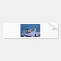 Cape Neddick Light Maine Bumper Stickers