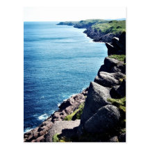 Cape Spear Cliffs Post Card