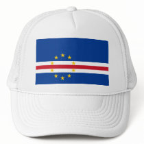 Cape Verde Flag CV Hat