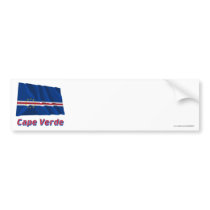 Cape Verde Waving Flag with Name