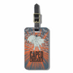 Caped Crusader Batman luggage tags