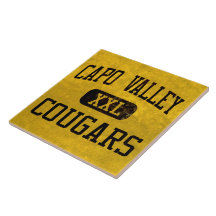 Capistrano Valley Cougars Athletics Ceramic Tile