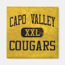 Capistrano Valley Cougars Athletics Refrigerator Magnet
