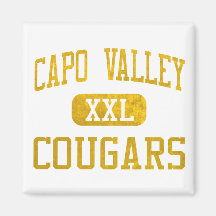 Capistrano Valley Cougars Athletics Magnets