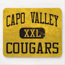 Capistrano Valley Cougars Athletics Mousepads
