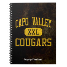 Capistrano Valley Cougars Athletics Note Book
