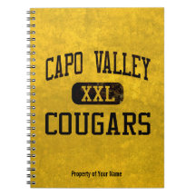 Capistrano Valley Cougars Athletics Notebook