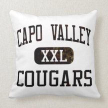 Capistrano Valley Cougars Athletics Pillow