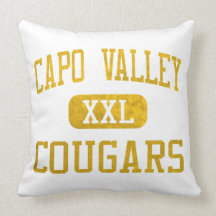 Capistrano Valley Cougars Athletics Pillows