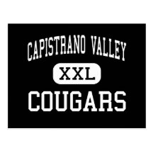 Capistrano Valley - Cougars - High - Mission Viejo Postcards