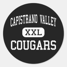 Capistrano Valley - Cougars - High - Mission Viejo Sticker