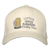 Capitaine Beer Drinking Team - personnalisable Casquette Brodée