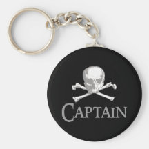 Capitaine de pirate porte-clef