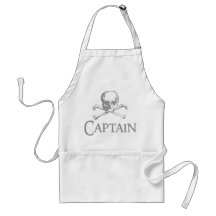 Capitaine de pirate tablier