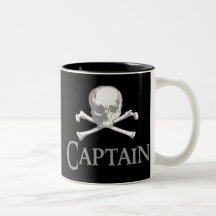 Capitaine de pirate tasse