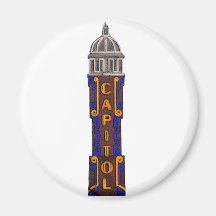Capital Theatre Refrigerator Magnets