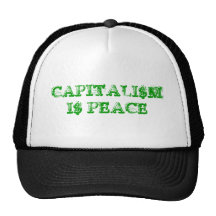 CAPITALI$M I$ PEACE MESH HAT
