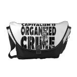 Capitalism Is Organized Crime Messenger Bag