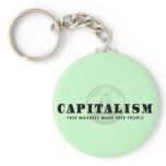 Capitalism Key Chain
