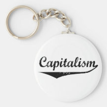 Capitalism Keychain