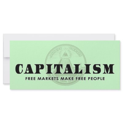 Capitalism Customized Rack Card by AmericanElephant
