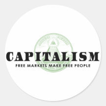 Capitalisme Adhésifs Ronds