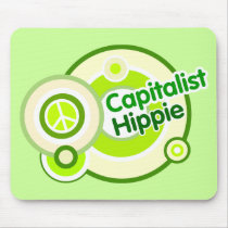 Capitalist Hippie Mousepad