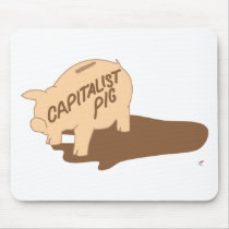 capitalist pig mousepad