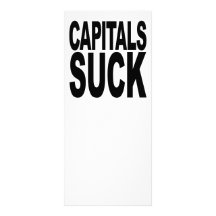 Capitals Suck Custom Rack Cards