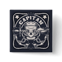 Capitan Pinback Button