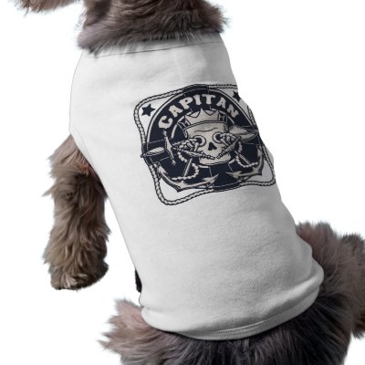 Capitan Pet T-shirt by skullabee