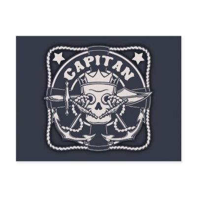 Capitan Postcard by skullabee