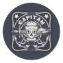 Capitan Round Stickers