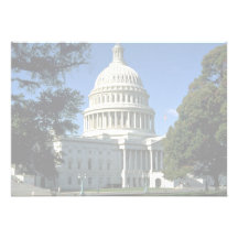 Capitol Building, Washington, D.C., USA Custom Invite