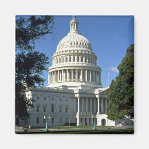 Capitol Building, Washington, D.C., USA Fridge Magnets