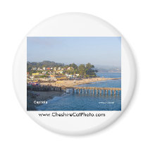 Capitola California Products Refrigerator Magnet