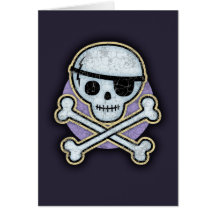 Cap'n Patchy Greeting Cards