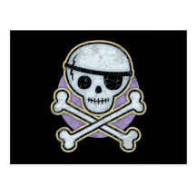 Cap'n Patchy Post Card
