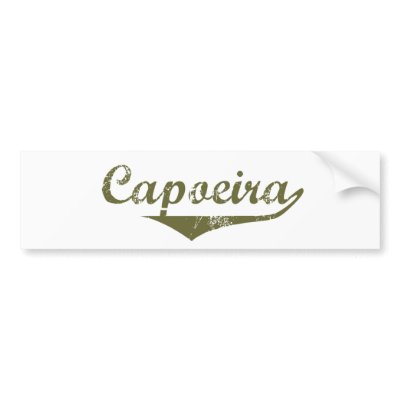 Capoeira Bumper Sticker by republicofsport