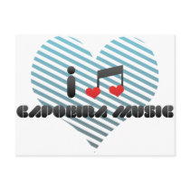 Capoeira Music Postcard