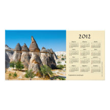 Cappadocia 2012 Calendar Photo Card